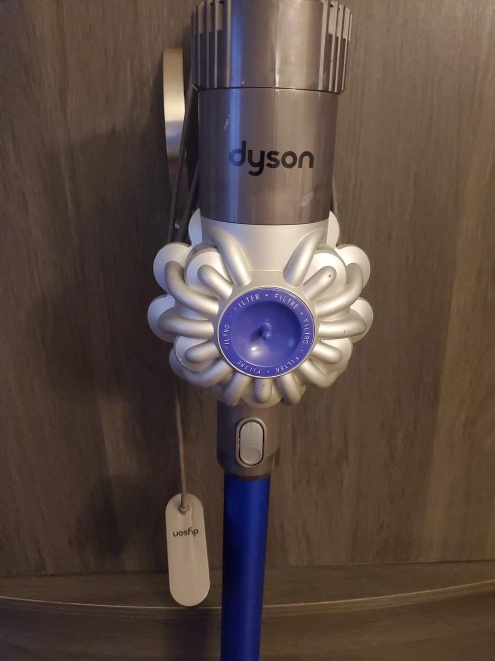Dyson V6 Stick Vacuum Cleaner - Silver & Blue